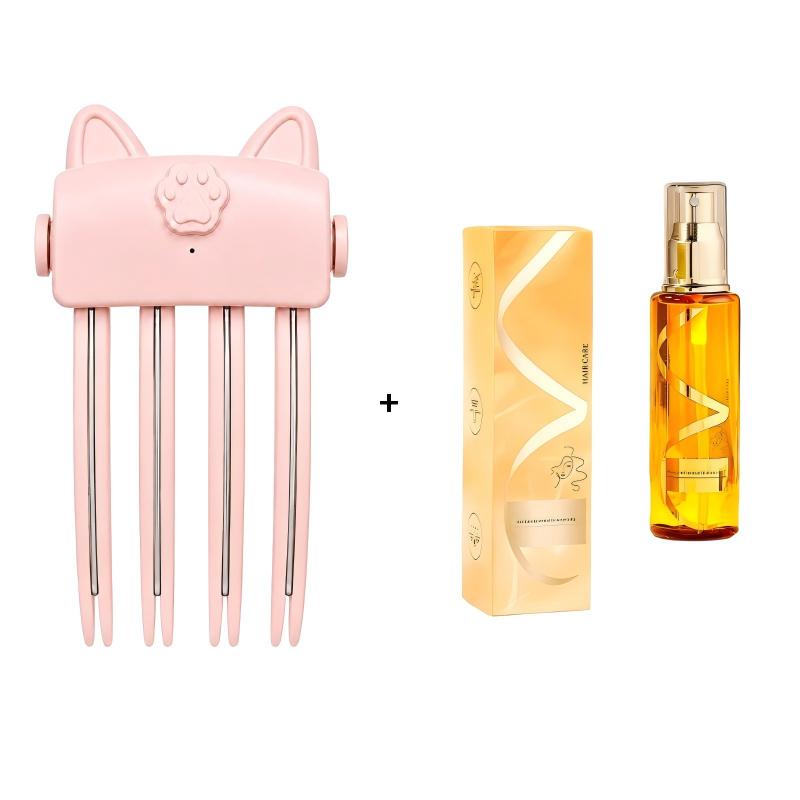Wireless Heated Volumizing Root Lift Clip, Portable Travel Hair Styling Tool for Flat Fine Hair