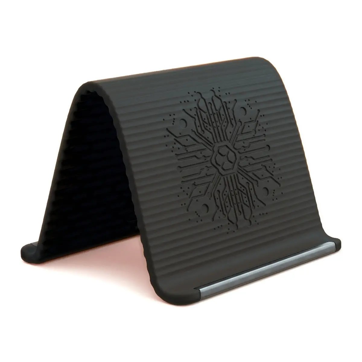 Flexible silicon Phone holder stand, Bendable Rollable Foldable Design