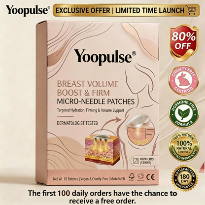 Yoopulse Targeted Breast Enhancement Advanced Nano-Microneedle Patches