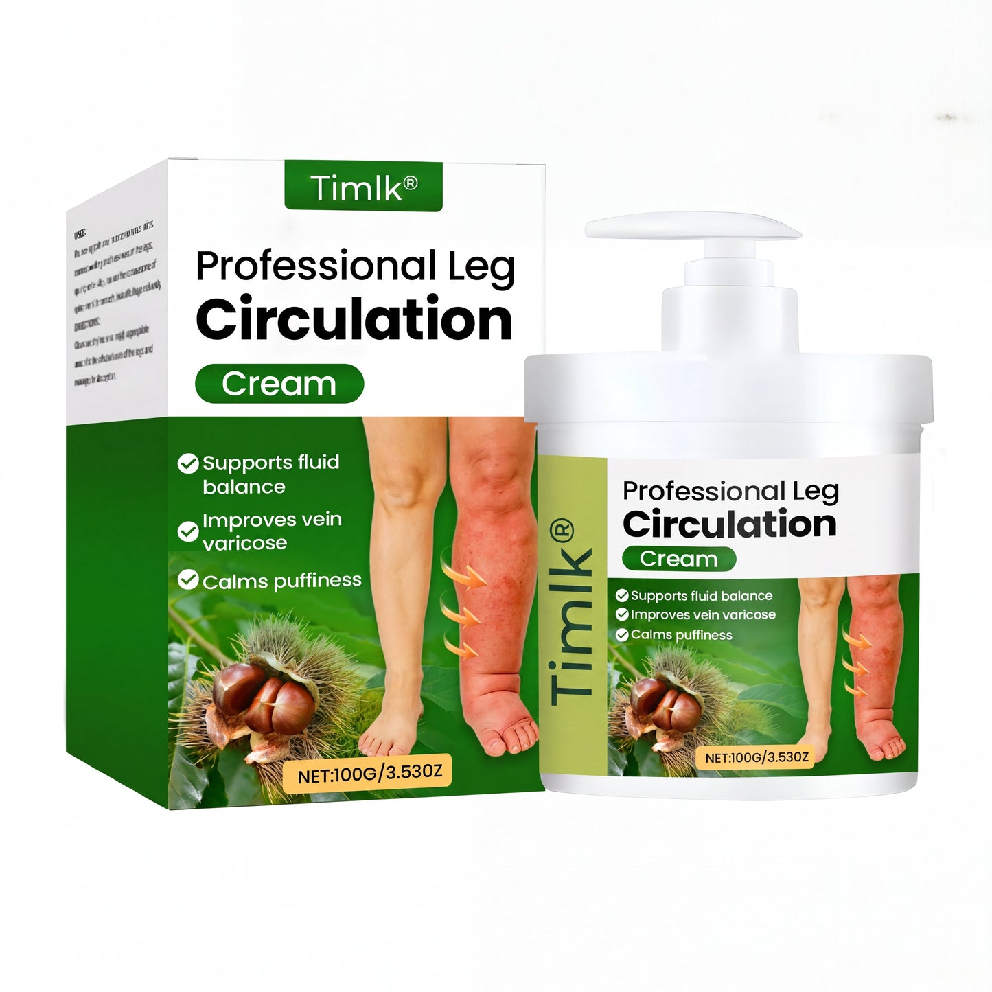 Timlk® Professional Leg Circulation Cream