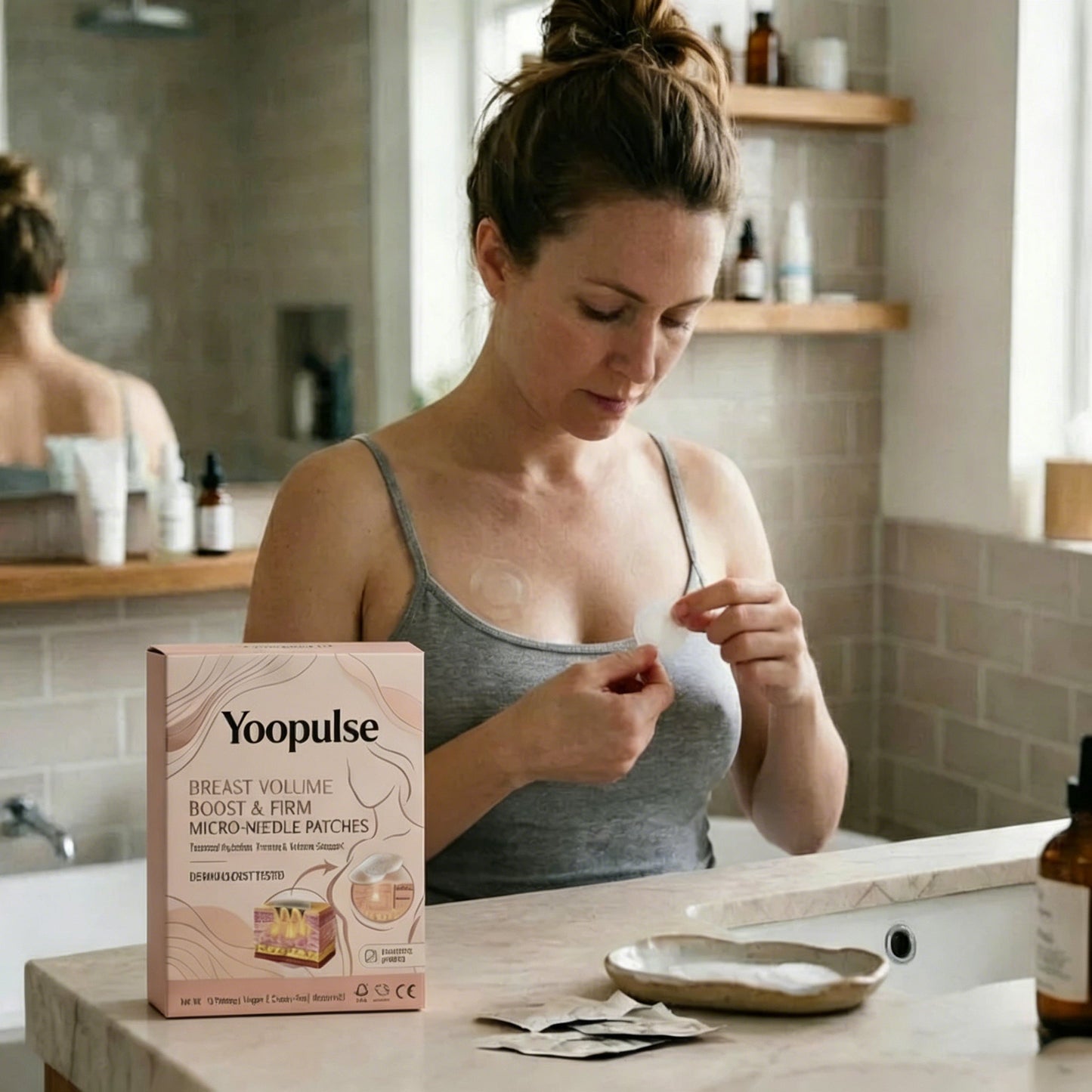 Yoopulse Targeted Breast Enhancement Advanced Nano-Microneedle Patches
