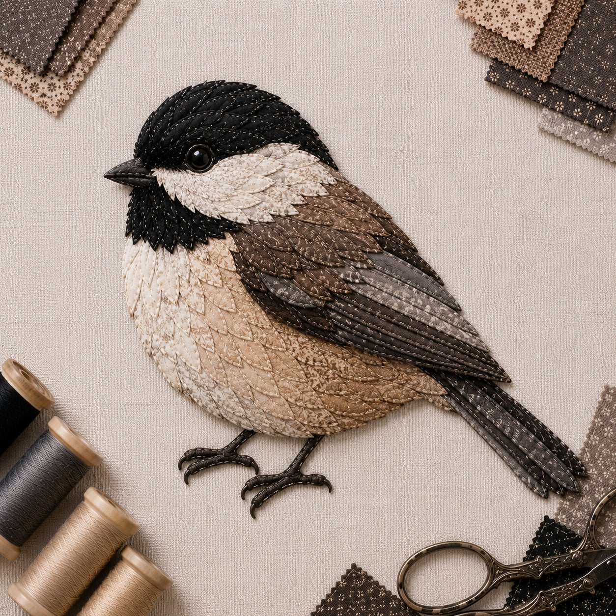 🧵Beginner Friendly - ✨3D Patchwork Bird DIY Craft Kit – BUY 2 FREE SHIPPING