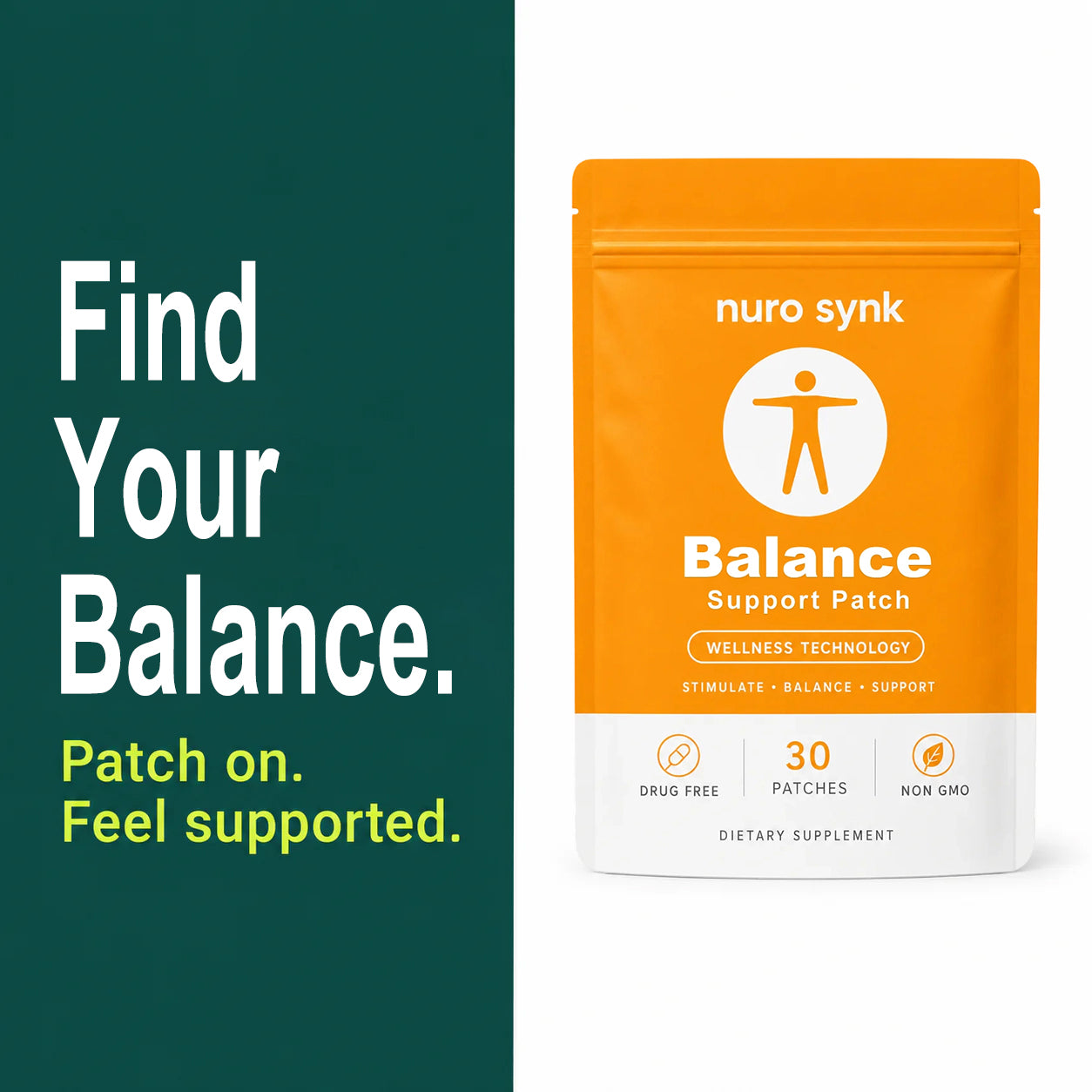 Nuro Synk Balance Support Pacth