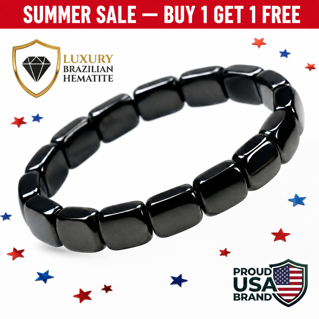 Flumyr®HEMATITE BRACELET