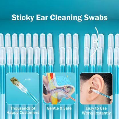 Natravor™ Sticky Ear Cleaning Sticks – Gentle, Visible Ear Care