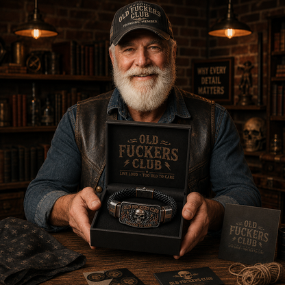 Old Fuckers Club & Wild Freedom | 2026 Limited Edition Vintage Bracelet