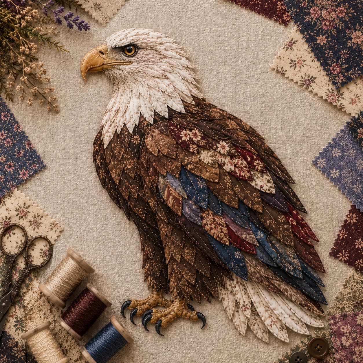 🧵Beginner Friendly - ✨3D Patchwork Bird DIY Craft Kit – BUY 2 FREE SHIPPING