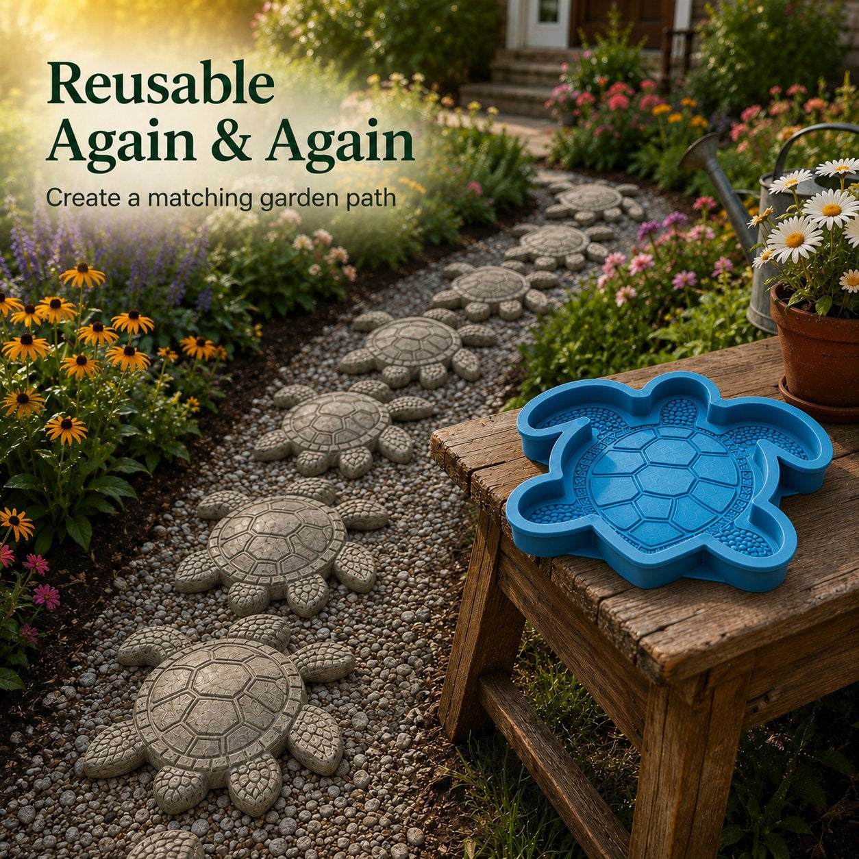 Ocean Garden Art Mold