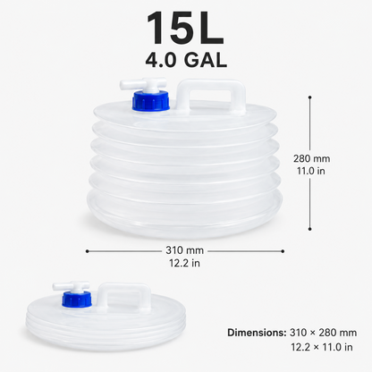 ☀️ Summer Limited-Time 50% OFF💧 – Collapsible Water Container with Spigot