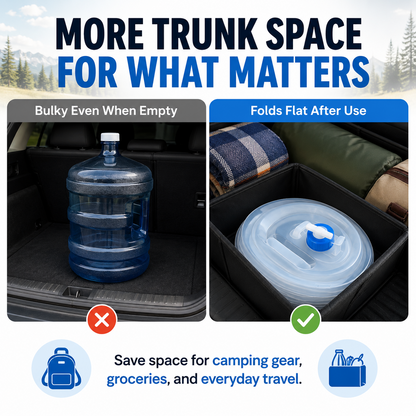 ☀️ Summer Limited-Time 50% OFF💧 – Collapsible Water Container with Spigot