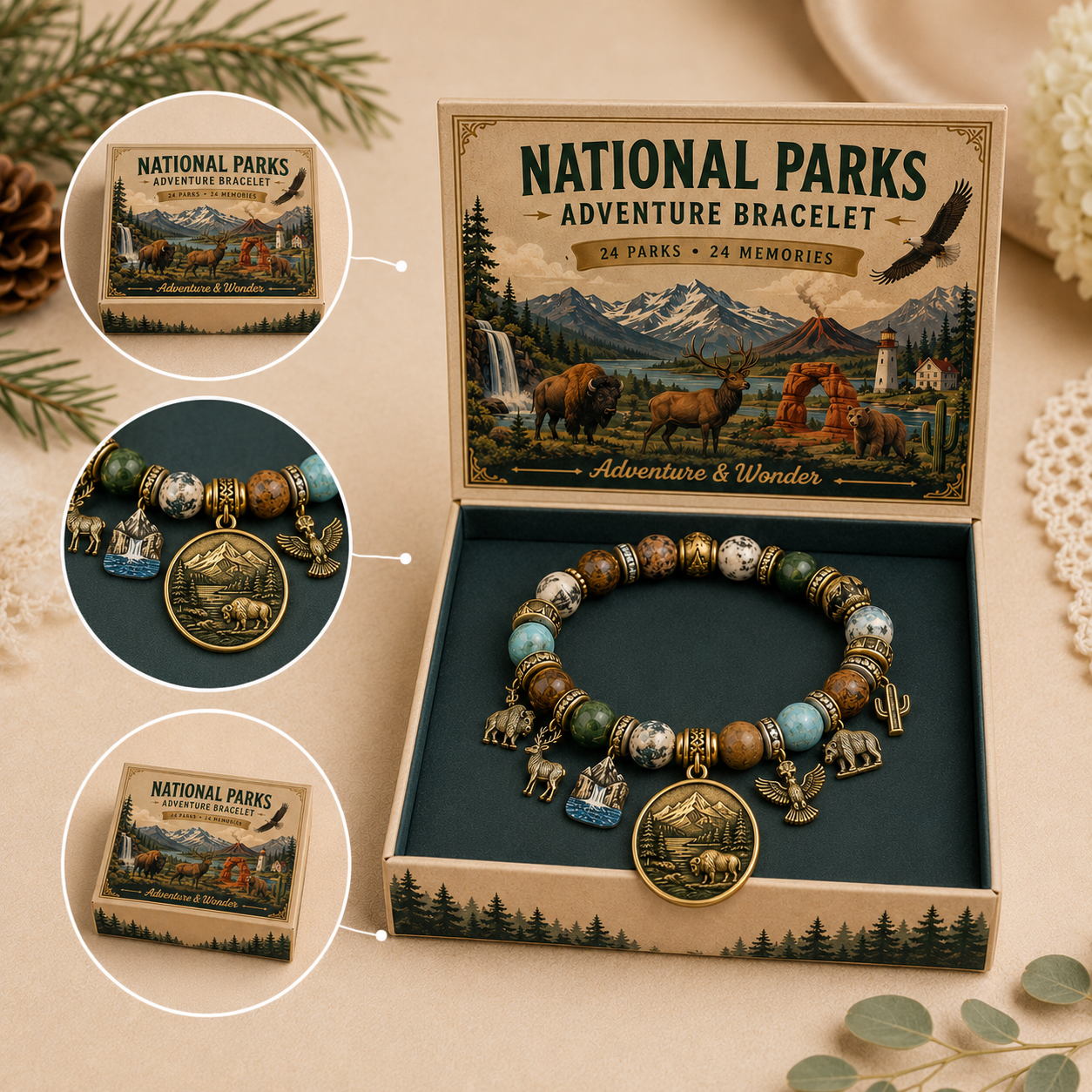 National Nature Park Faith Bracelet