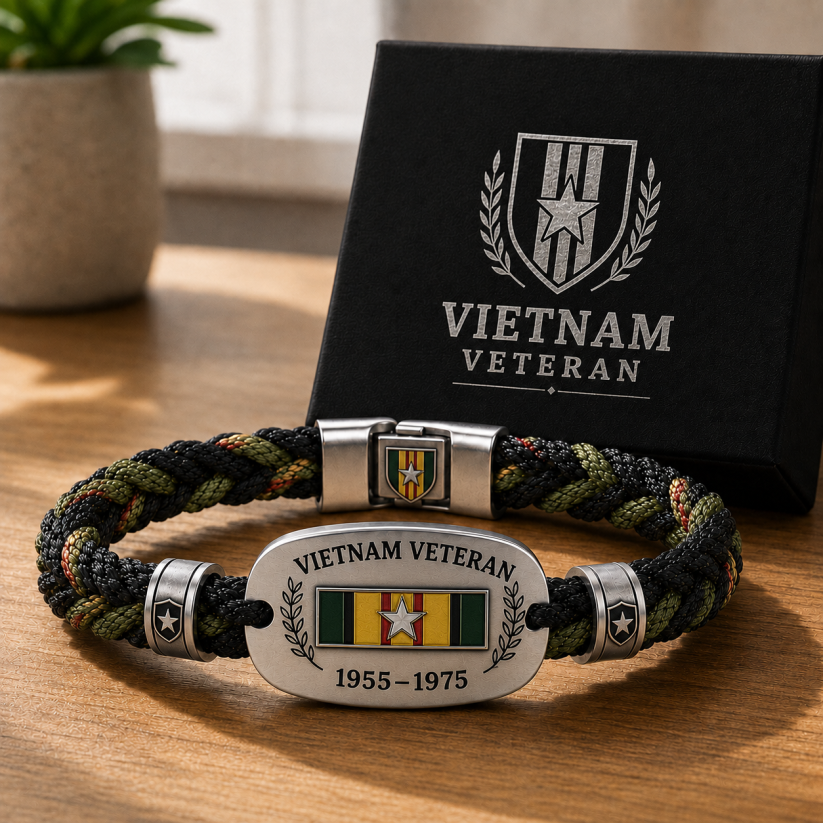 🇺🇸 Vietnam Veteran Tribute Bracelet