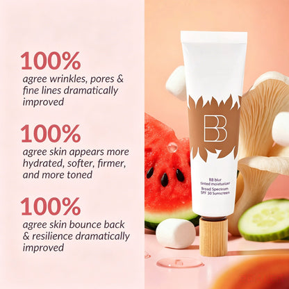 Moisturizing Concealer BB Cream SPF 30+ FREE Brush- instantly brightens, hydrates & smooths your skin
