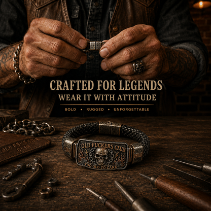 Old Fuckers Club & Wild Freedom | 2026 Limited Edition Vintage Bracelet