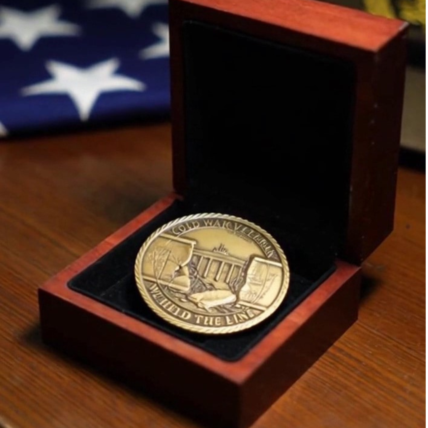 The "Silent Victory" Cold War Veteran Commemorative Coin