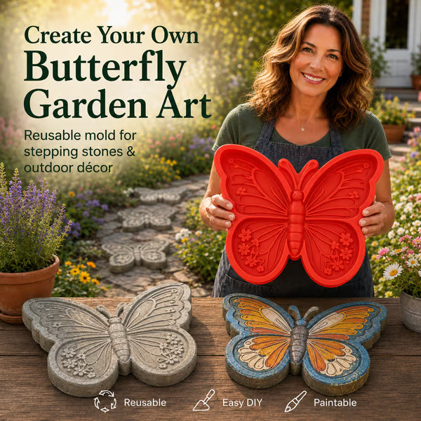Garden Stepping Stone Mold 💥