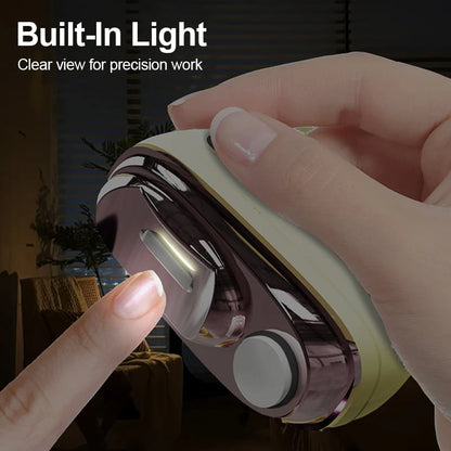 2-in-1 Smart Electric Nail Clipper & Polisher 🌟