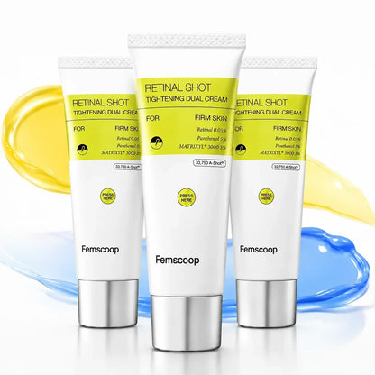 Erase Stubborn Wrinkles & Firm Sagging Skin—Without the Irritation: Femscoop Vita-A Retinal Dual Cream