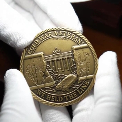 The "Silent Victory" Cold War Veteran Commemorative Coin