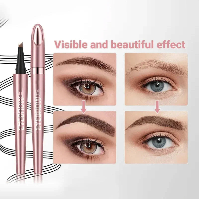 Waterproof Micro-Fork Eyebrow Pencil
