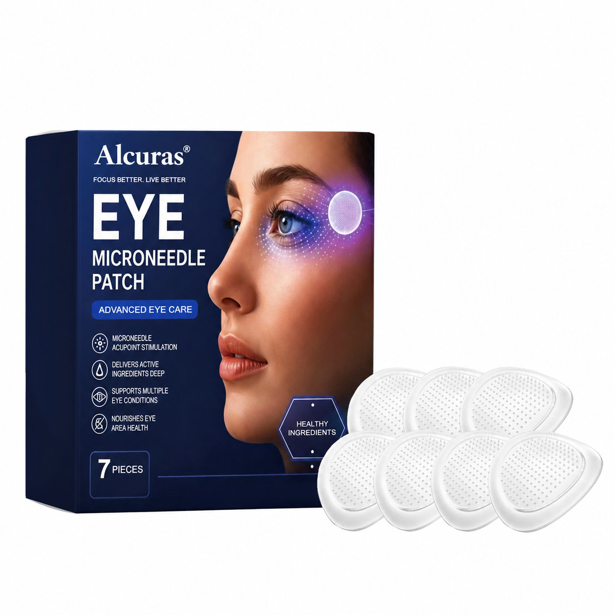 Advanced Eye Rejuvenation Micro-Dart Patches | Restore Near-Vision Clarity Naturally✅FDA Approved