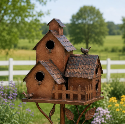 Birdhouse Garden Stakes❤🐦