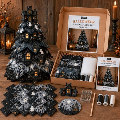 DIY Halloween Quilted Fabric Tree Kit(📦Buy 2 Free Shipping)