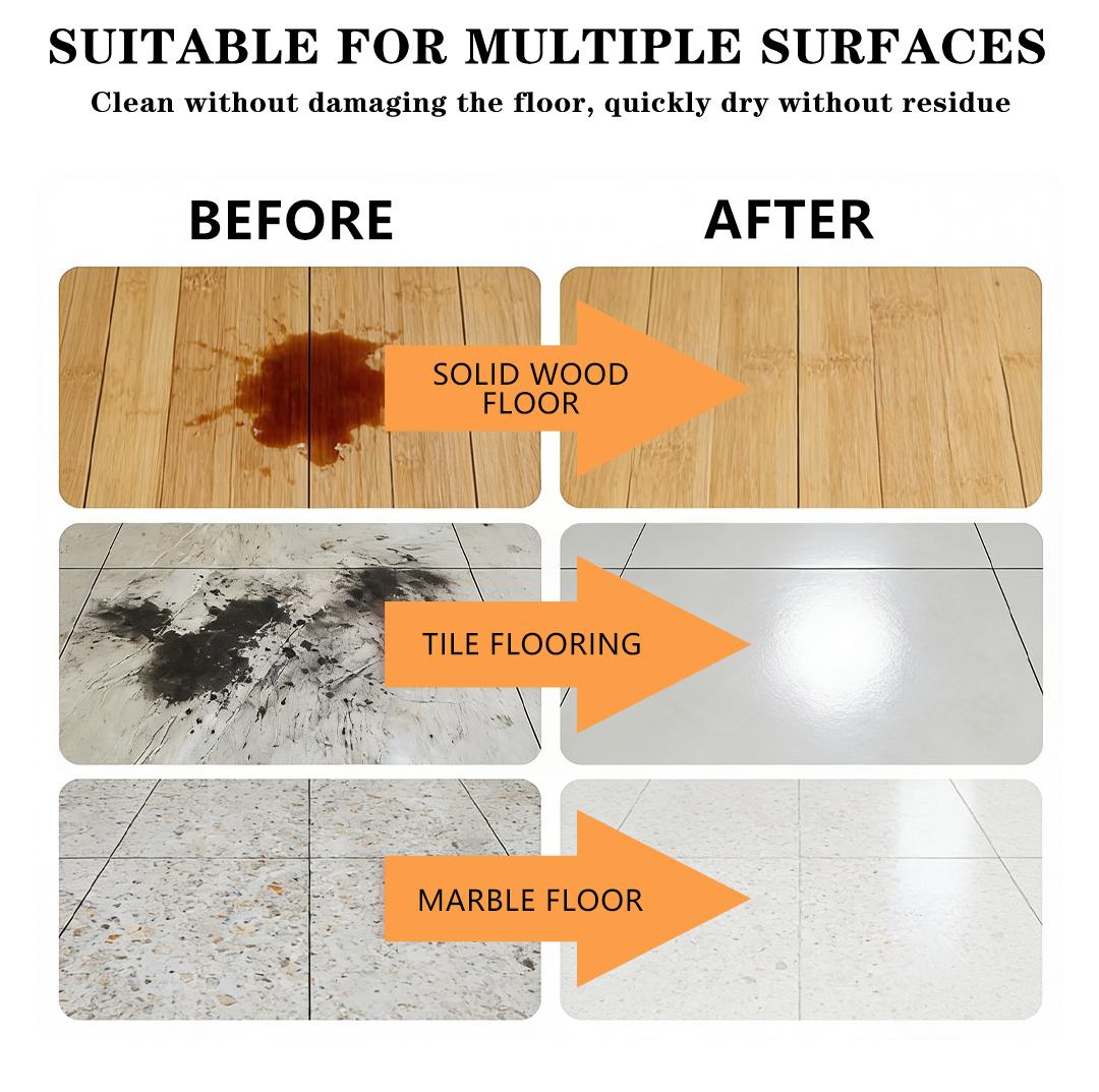 Fast-Drying Lemon Floor Cleaning Tablets