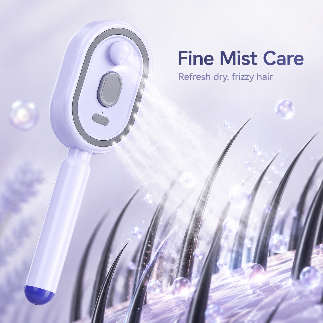 Steam Mist Straightening Comb – Easy Salon-Like Hair