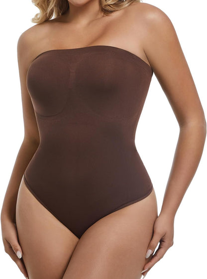 Shapewear Bodysuit for Women Tummy Control Mid Thigh Seamless Body Shaper Sculpting Body Shorts Slimming Tank Top