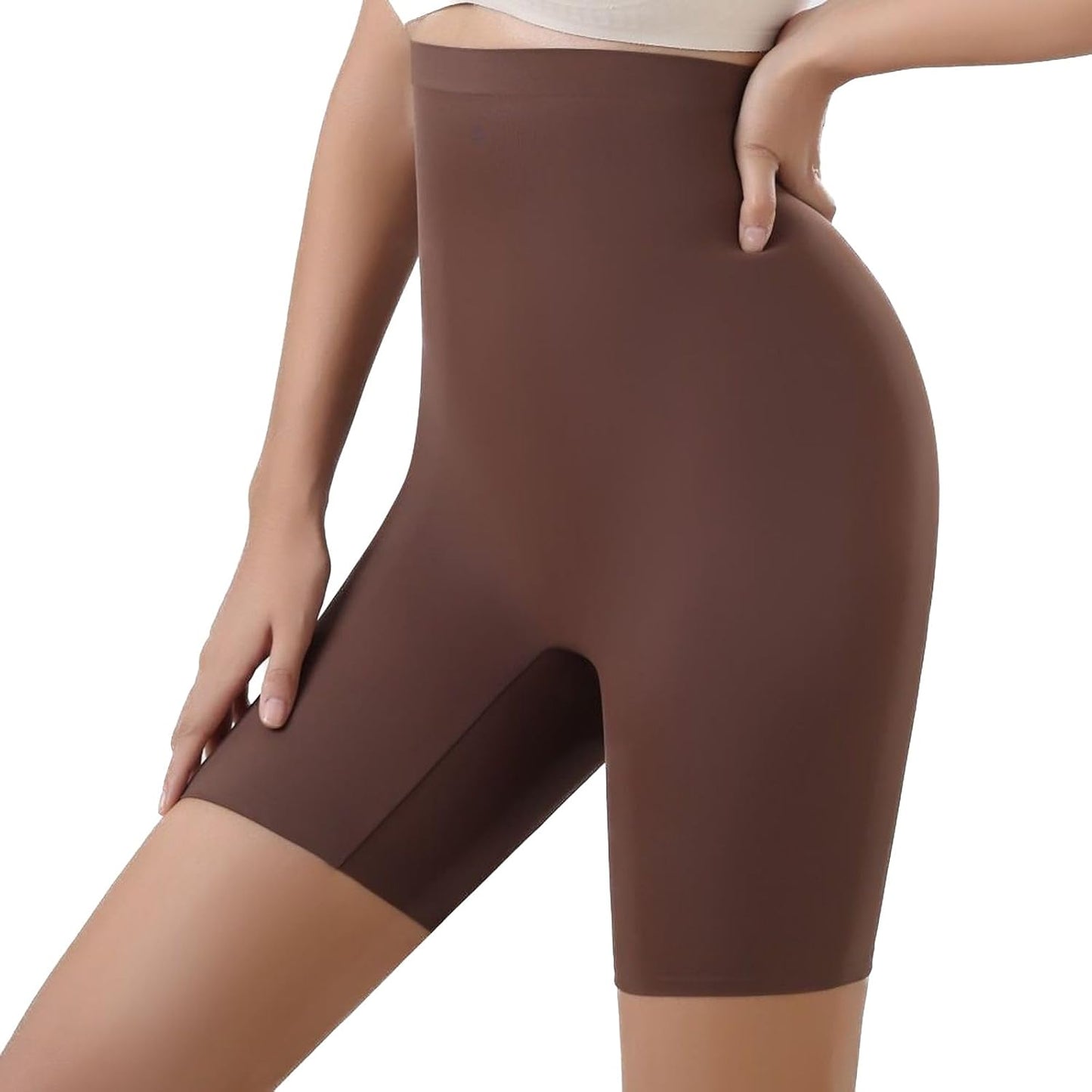 Women's High Waisted Body Shaper Shorts Firm Compression Tummy Control Thigh Slimmer Shapewear Panties Underwear