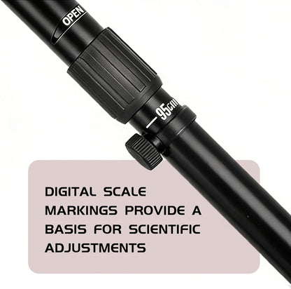 Telescopic Trekking Poles, Aluminum Alloy Material, Non-Slip Handles, Lightweight Yet Sturdy, Suitable for Men and Women, Ideal Choice for Outdoor Travel, Mountaineering, Hiking and Other Activities