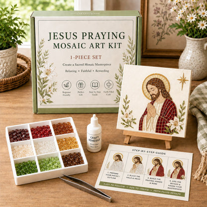 Nativity Sea Glass Art Kit