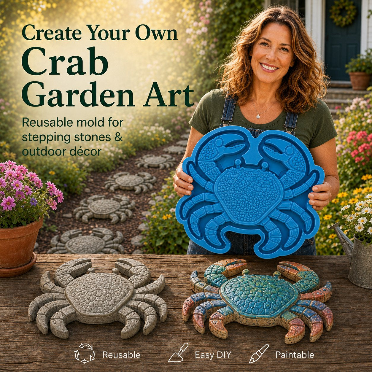 Ocean Garden Art Mold