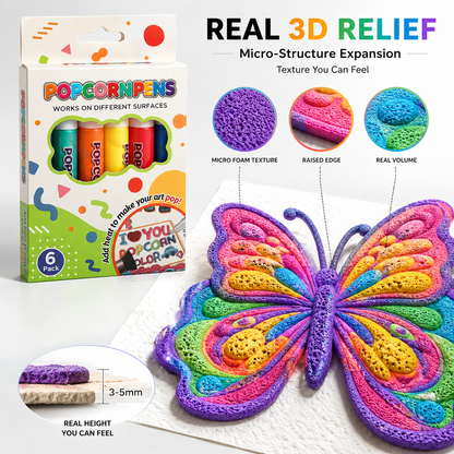 3D Relief Art Pen – Turn Flat Drawings Into Touchable 3D Art🪄