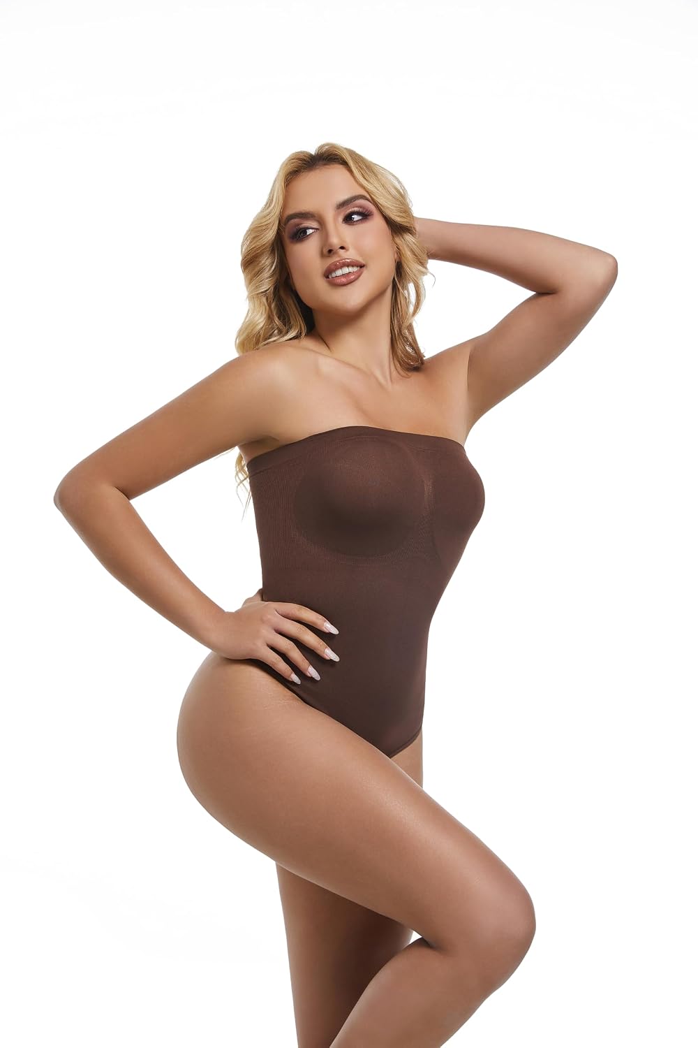 Shapewear Bodysuit for Women Tummy Control Mid Thigh Seamless Body Shaper Sculpting Body Shorts Slimming Tank Top