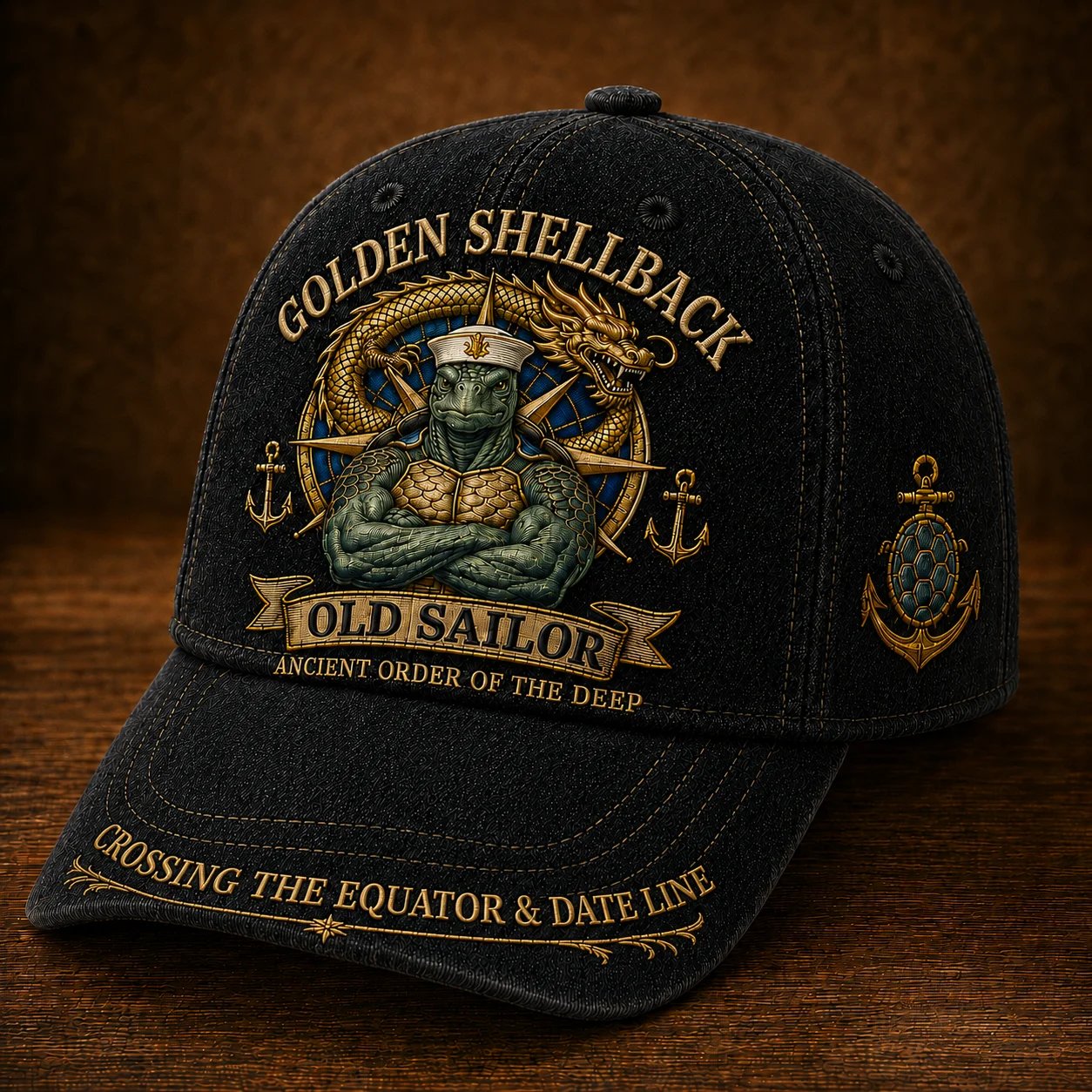 Golden Shellback Cap