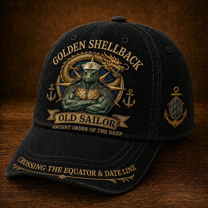 Golden Shellback Cap