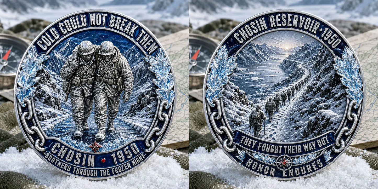 Chosin Reservoir 1950 Commemorative Metal Medal