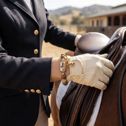 Western Horse Guardian Crystal Bracelet👍