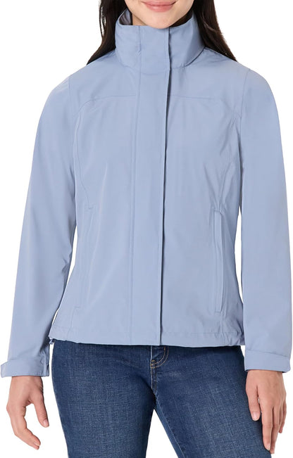 Women's Regular-Fit Packable Lightweight Waterproof Rain Jacket