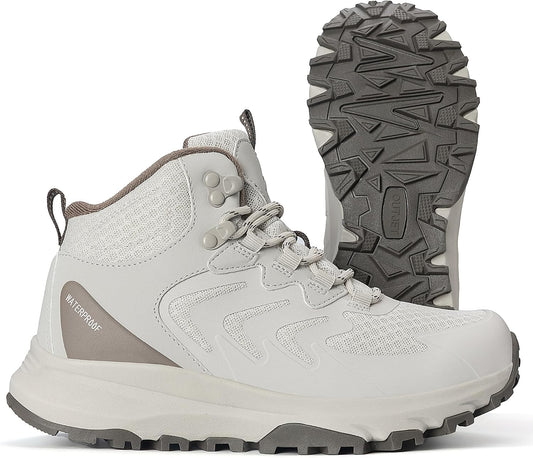 Women’s Waterproof Hiking Boots Lightweight Comfortable Trail Walking Outdoor Boots
