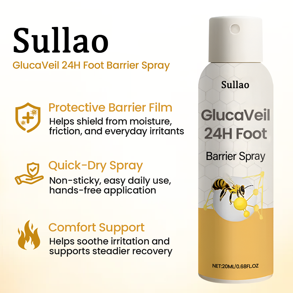 GlucaVeil 24H Foot Barrier Spray