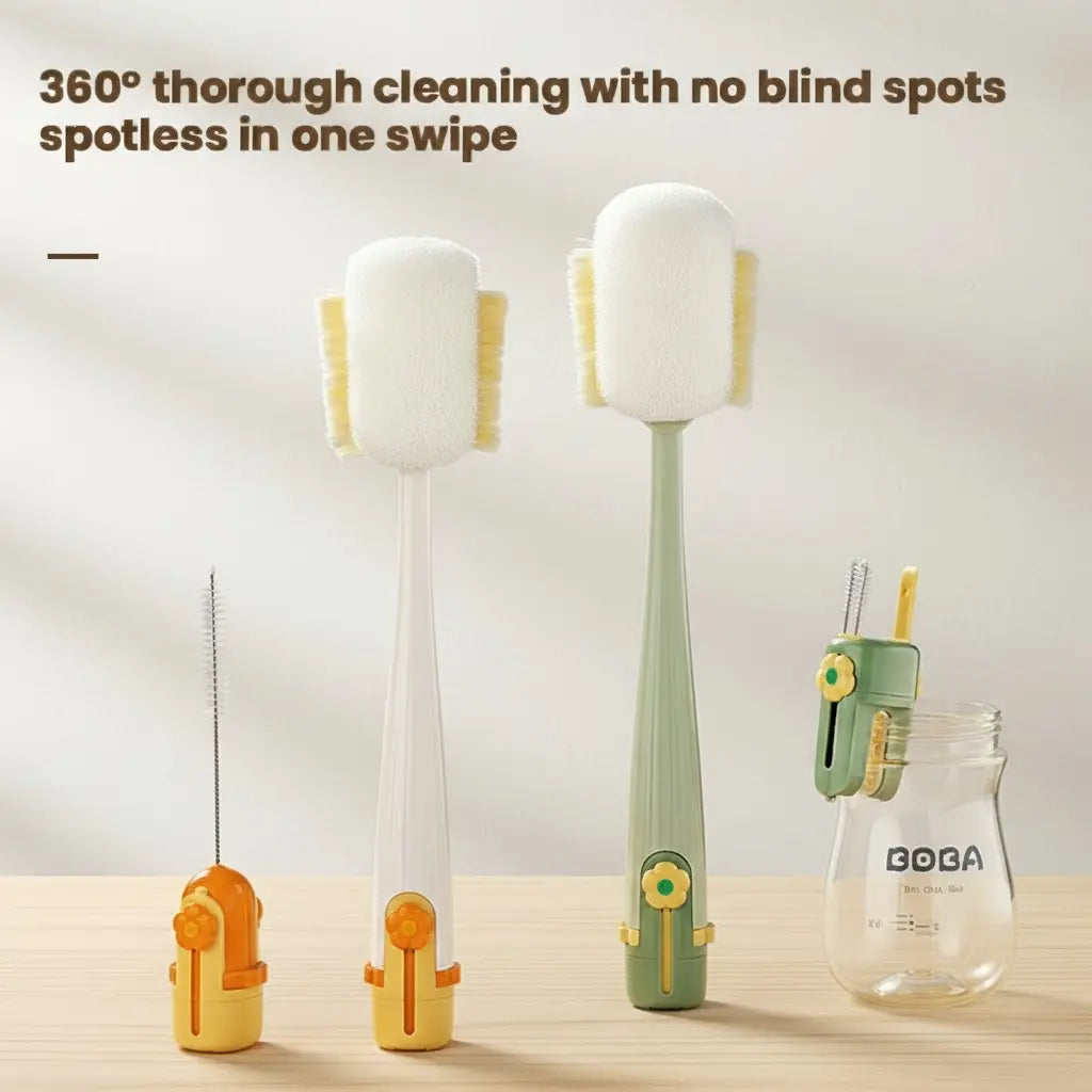 5-in-1 Multifunctional Bottle Brush for Kitchen Cleaning