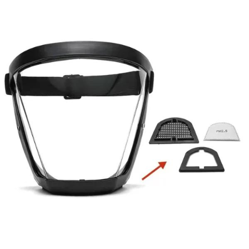 🛡 Selnivo™ Full-Face Protective Visor – Face, Eye & Respiratory Protection