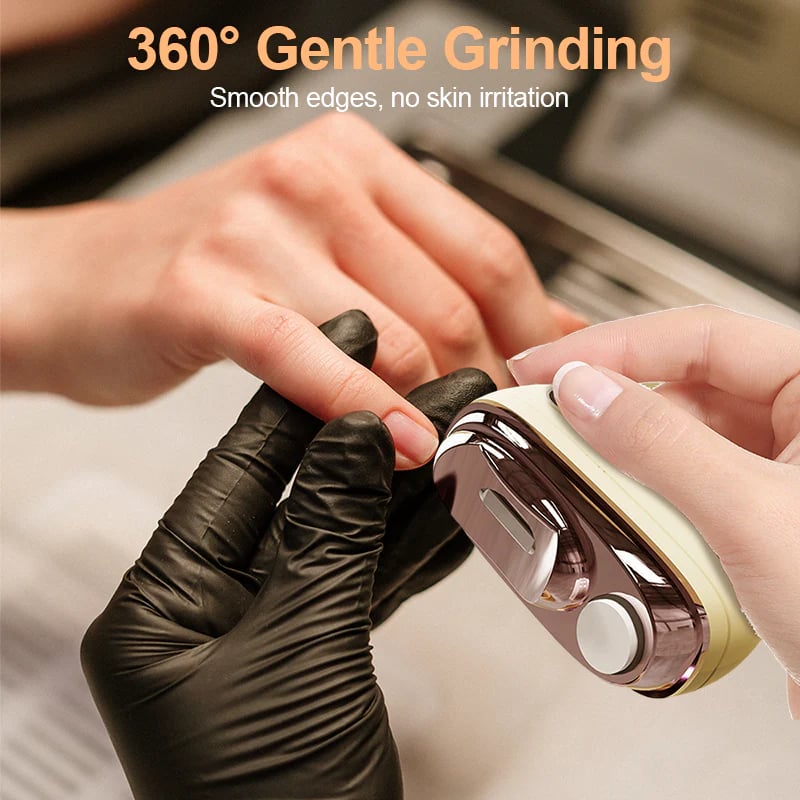 2-in-1 Smart Electric Nail Clipper & Polisher 🌟
