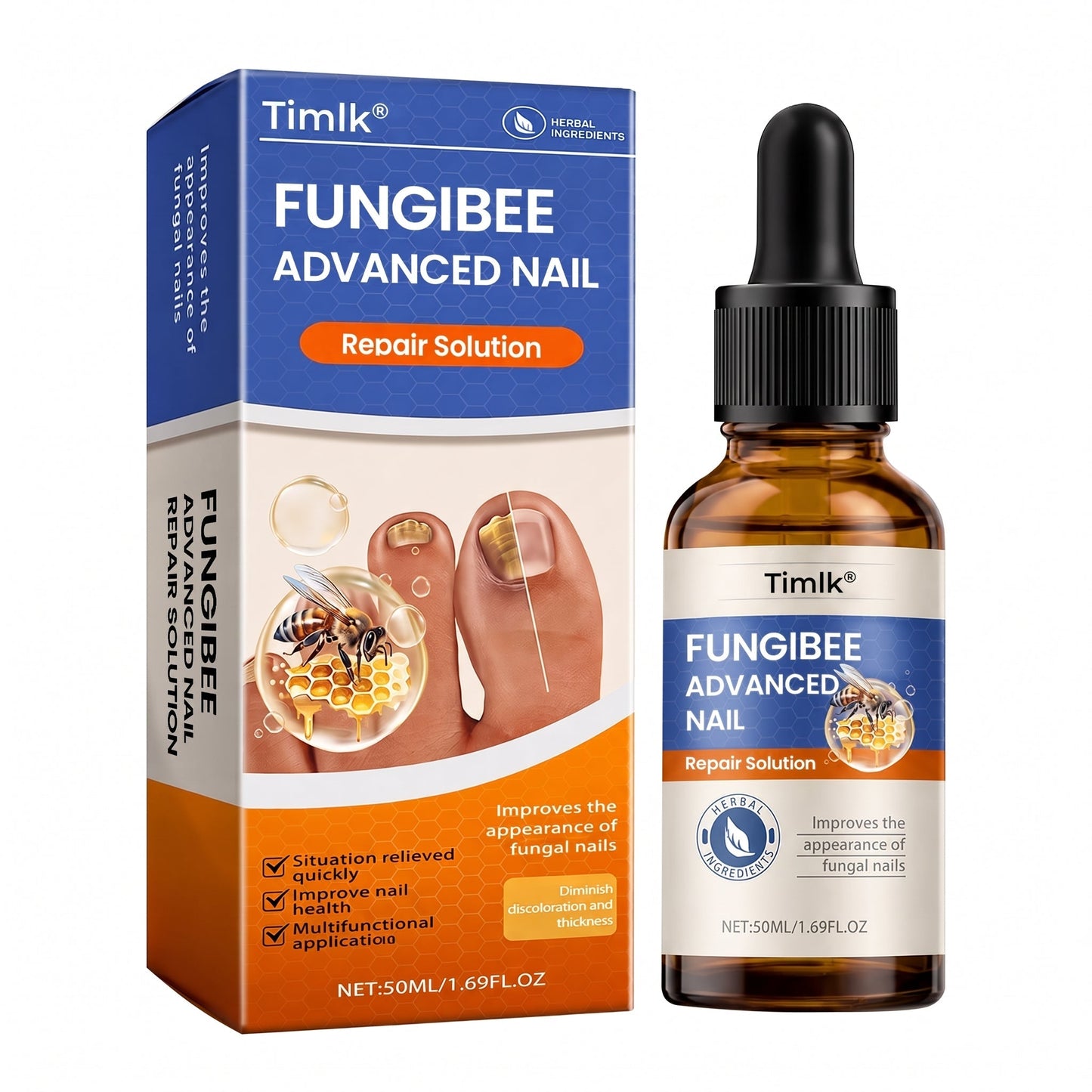 Timlk® FungiBee Advanced Nail Repair Solution