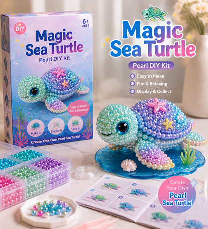12 Magical Ocean Friends DIY Kit – Create Your Own Adorable Sea Creatures!