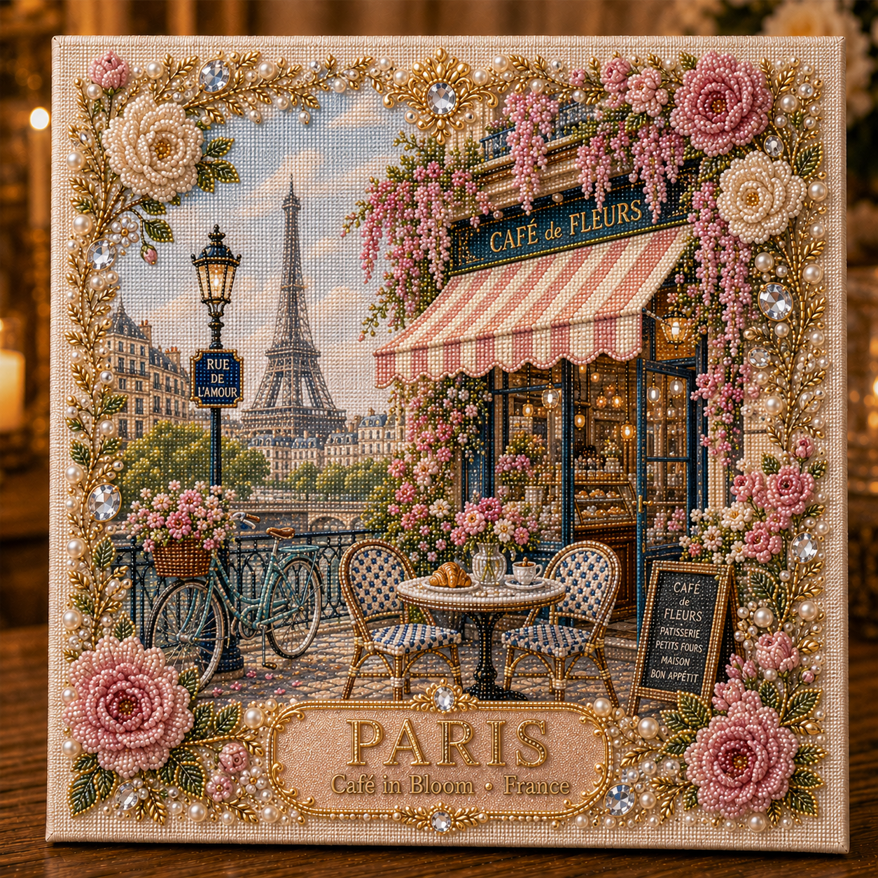Dream Destinations Pearl Art DIY Kit – Create Your Own Sparkling Escape