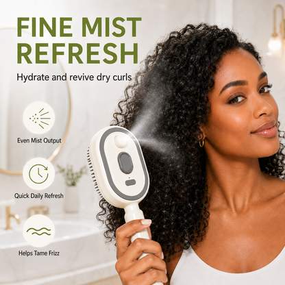 Steam Mist Straightening Comb – Easy Salon-Like Hair